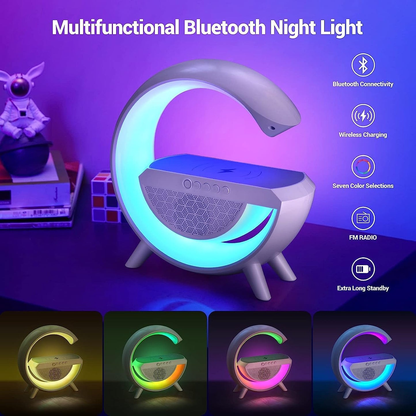 All-in-One Glow Speaker Lamp