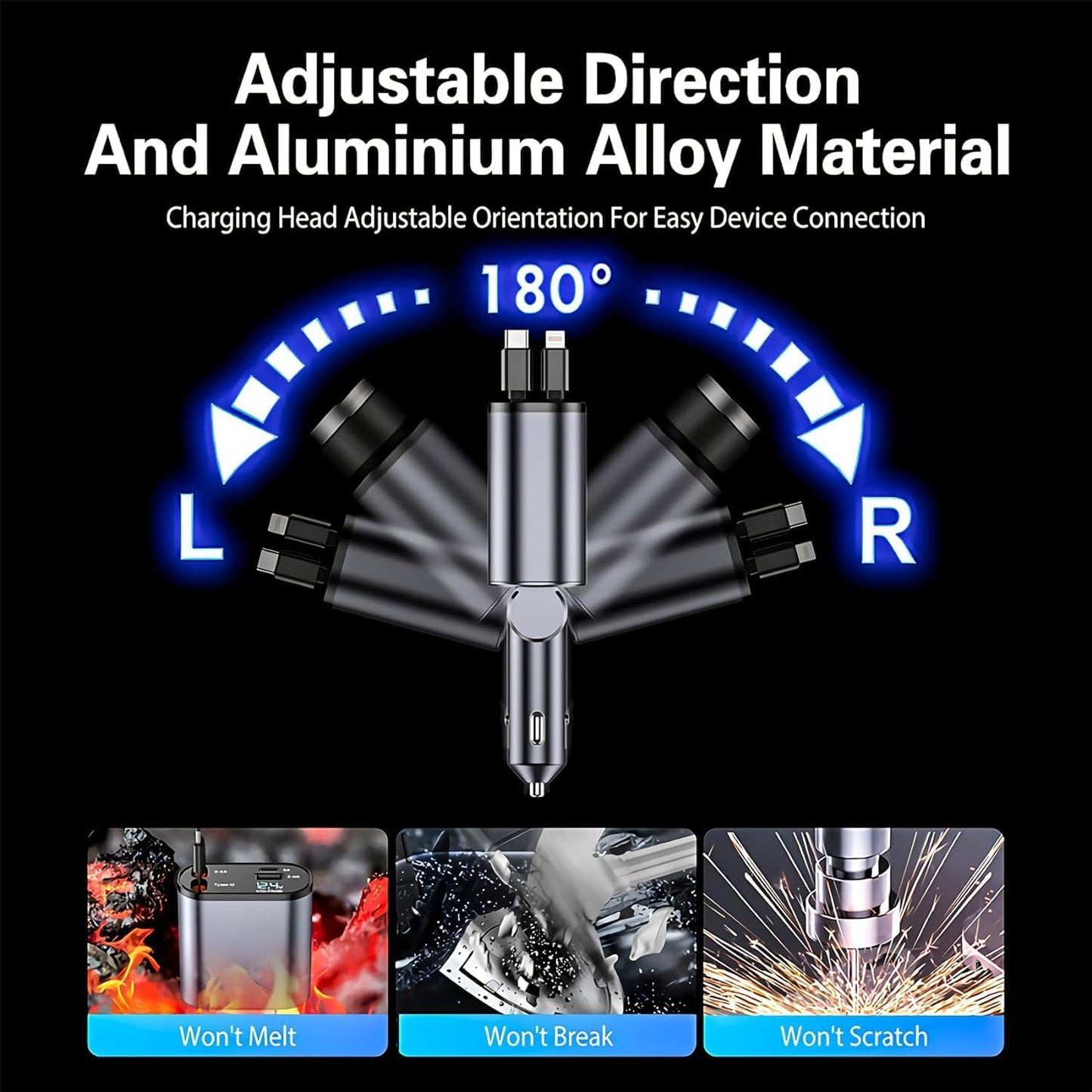 QuickCharge Car Power Hub