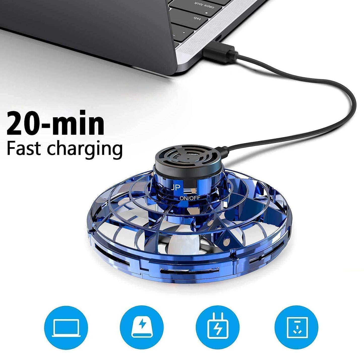 Magical UFO Spinner Toy