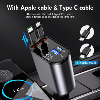 QuickCharge Car Power Hub